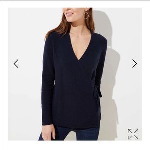 Loft Outlet wrap ballet sweater
